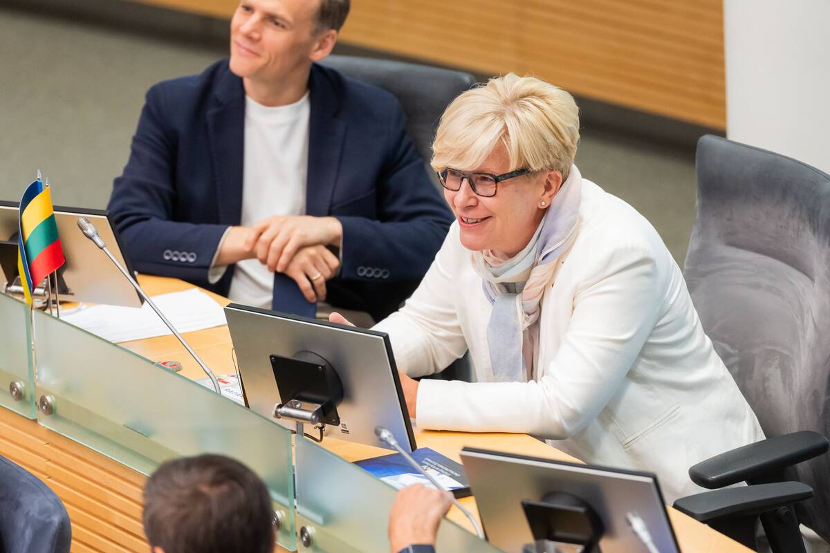 Seimas tvirtina XXI Vyriausybės programą