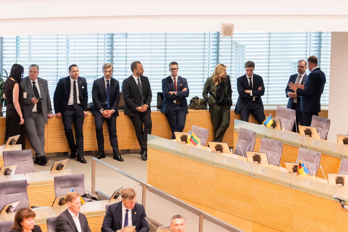 Seimas tvirtina XXI Vyriausybės programą