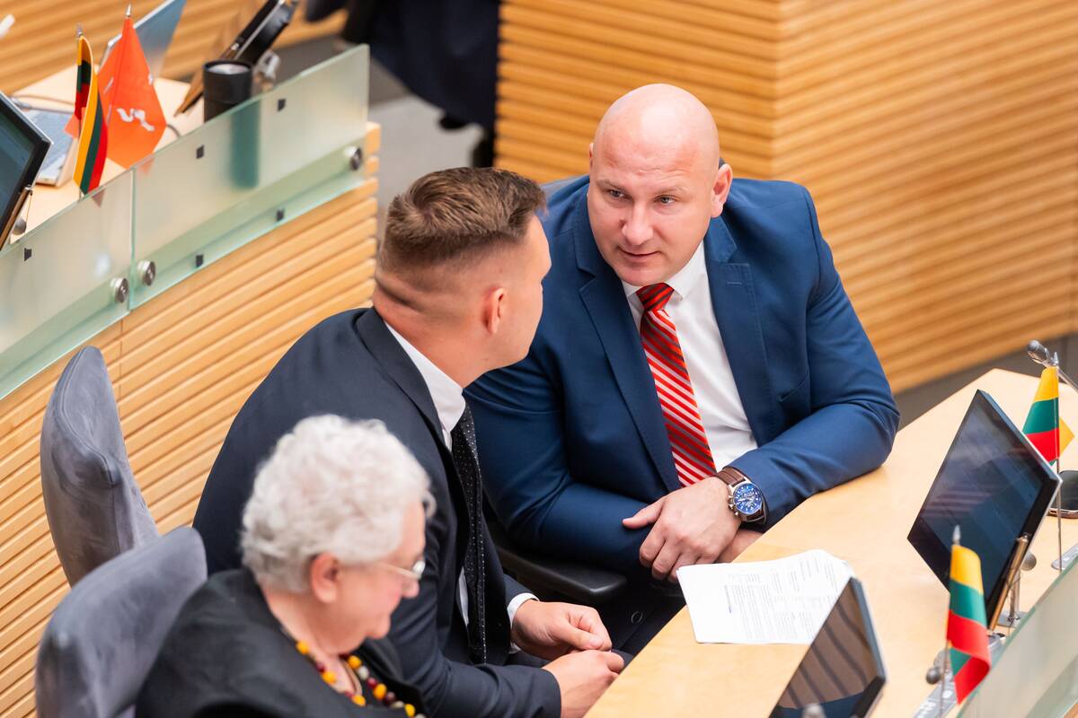 Seimas tvirtina XXI Vyriausybės programą