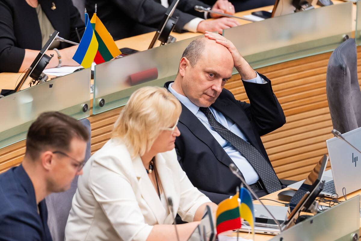 Seimas tvirtina XXI Vyriausybės programą