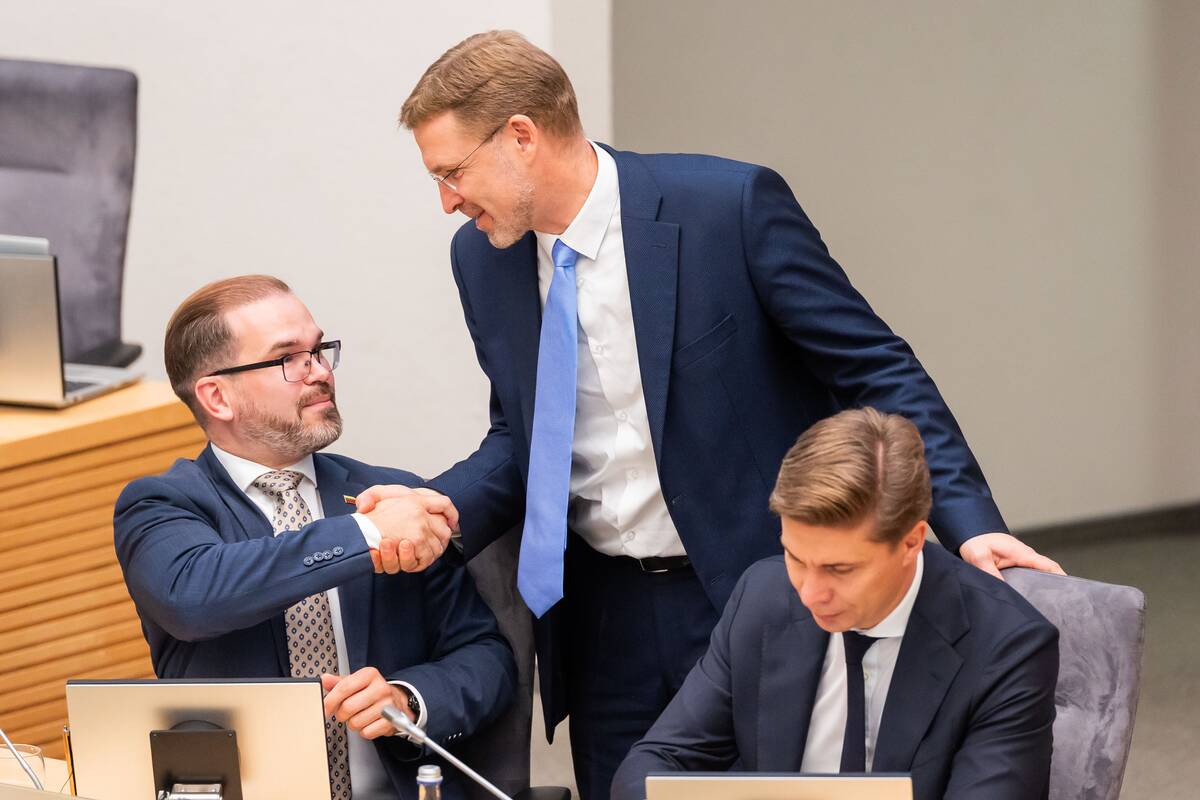 Seimas tvirtina XXI Vyriausybės programą
