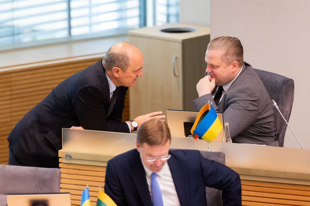 Seimas tvirtina XXI Vyriausybės programą