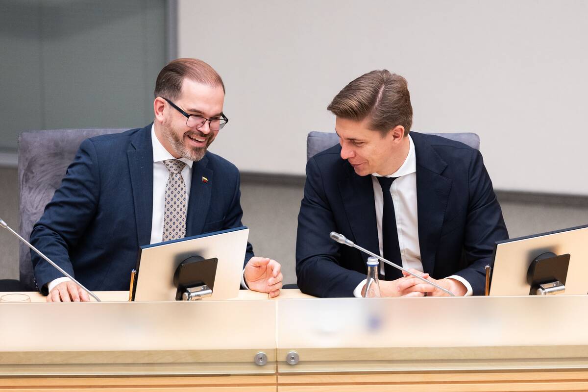 Seimas tvirtina XXI Vyriausybės programą