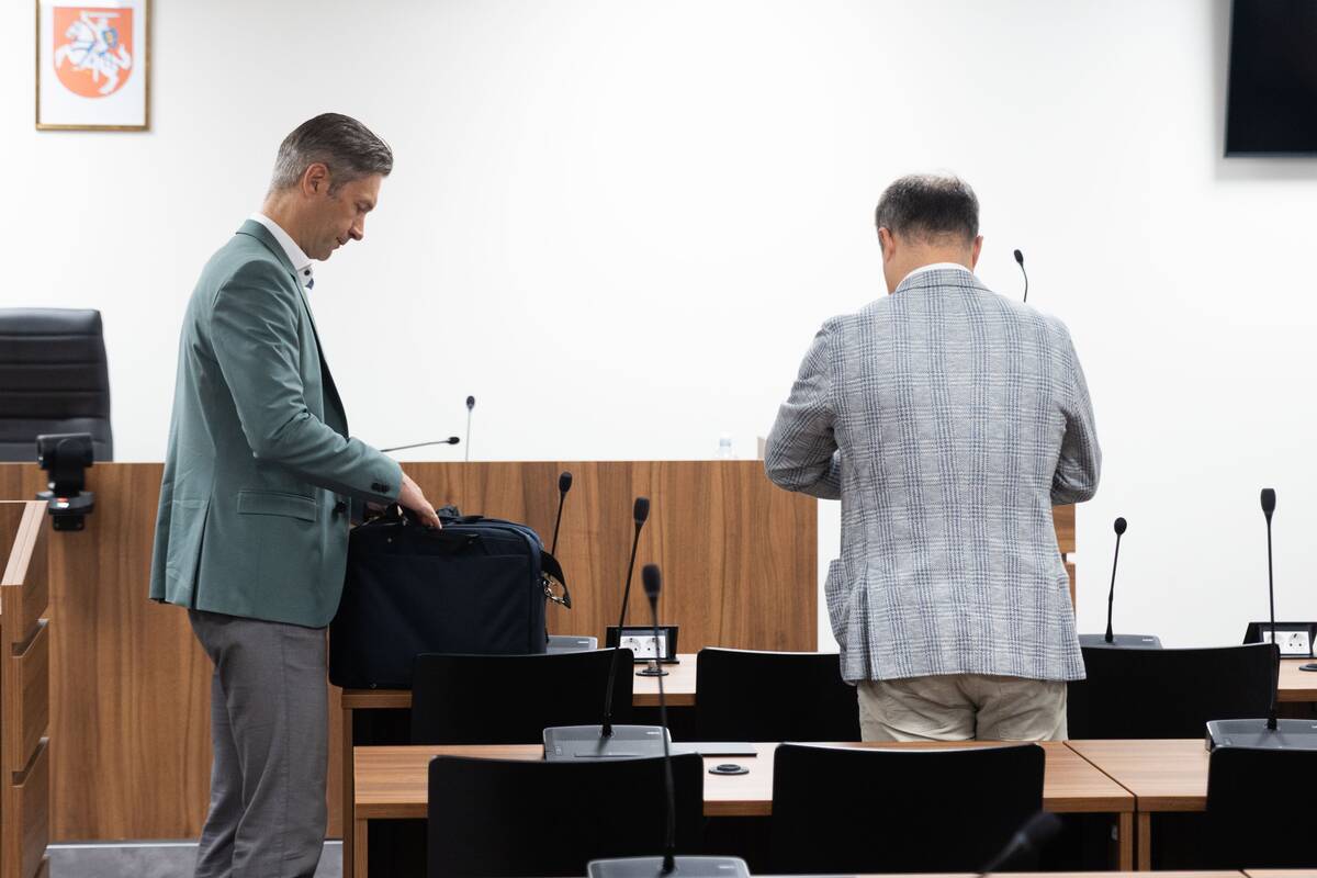 Vilhelmo Germano bei galimai gaujos vadeivos Mindaugo Navicko teismo posėdis