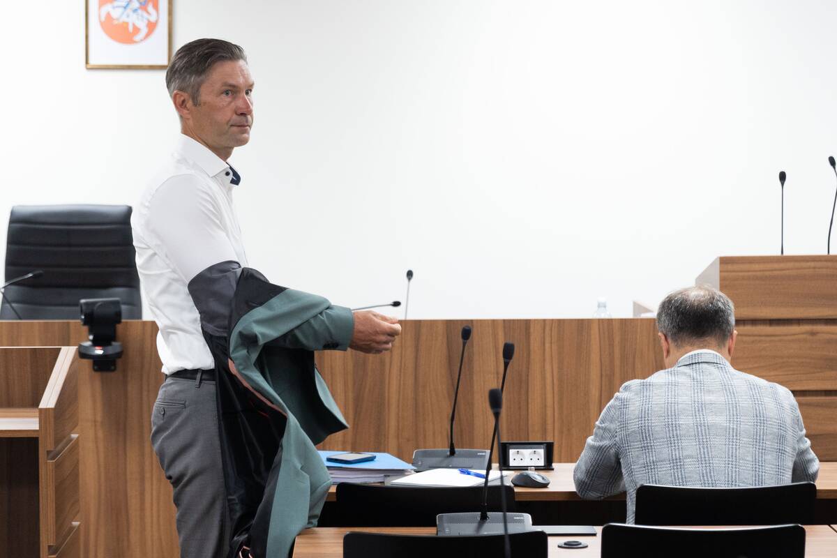 Vilhelmo Germano bei galimai gaujos vadeivos Mindaugo Navicko teismo posėdis