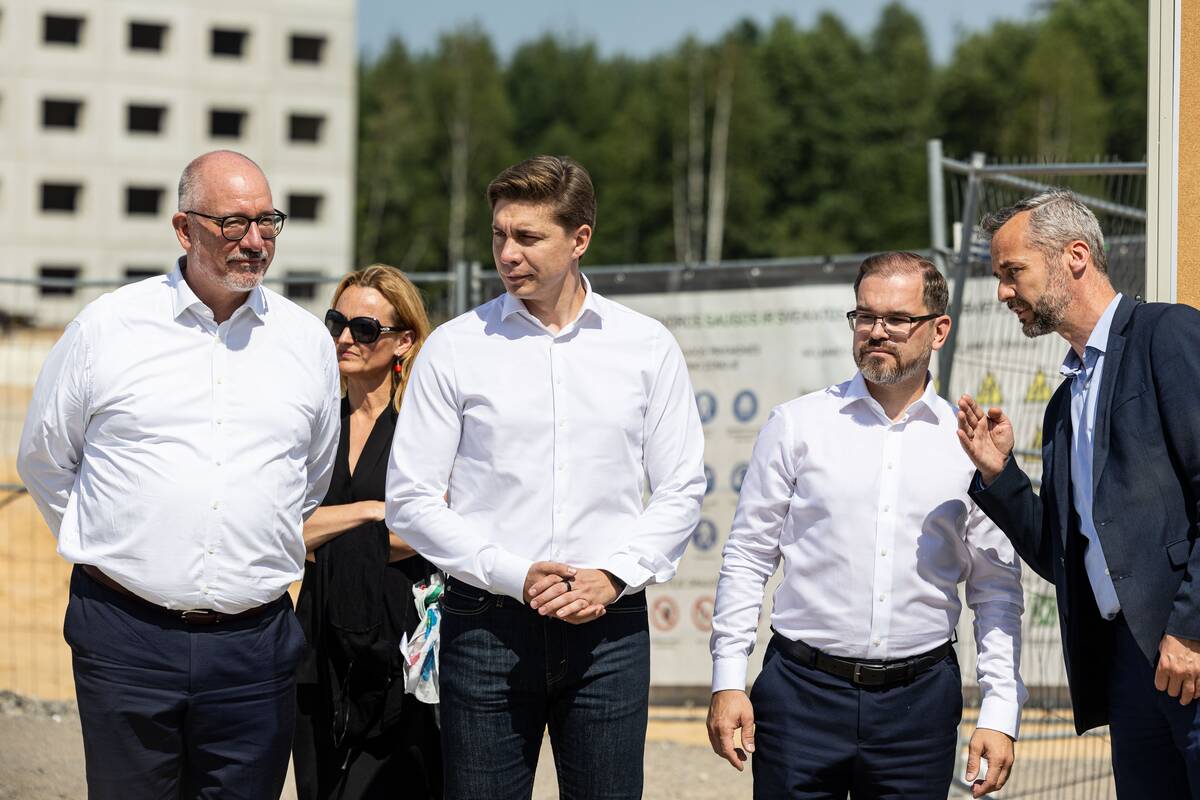 Rūdninkų karinio miestelio II etapo statybų pradžios ceremonija