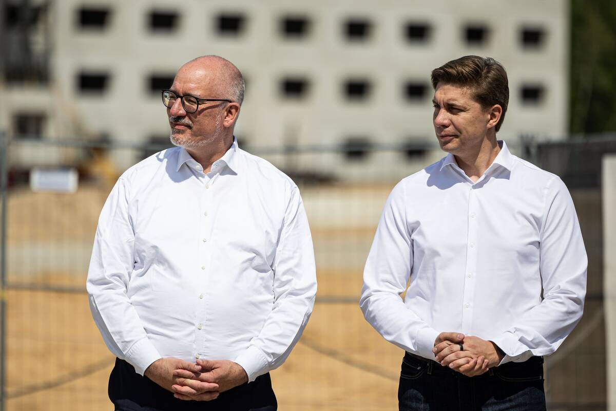Rūdninkų karinio miestelio II etapo statybų pradžios ceremonija