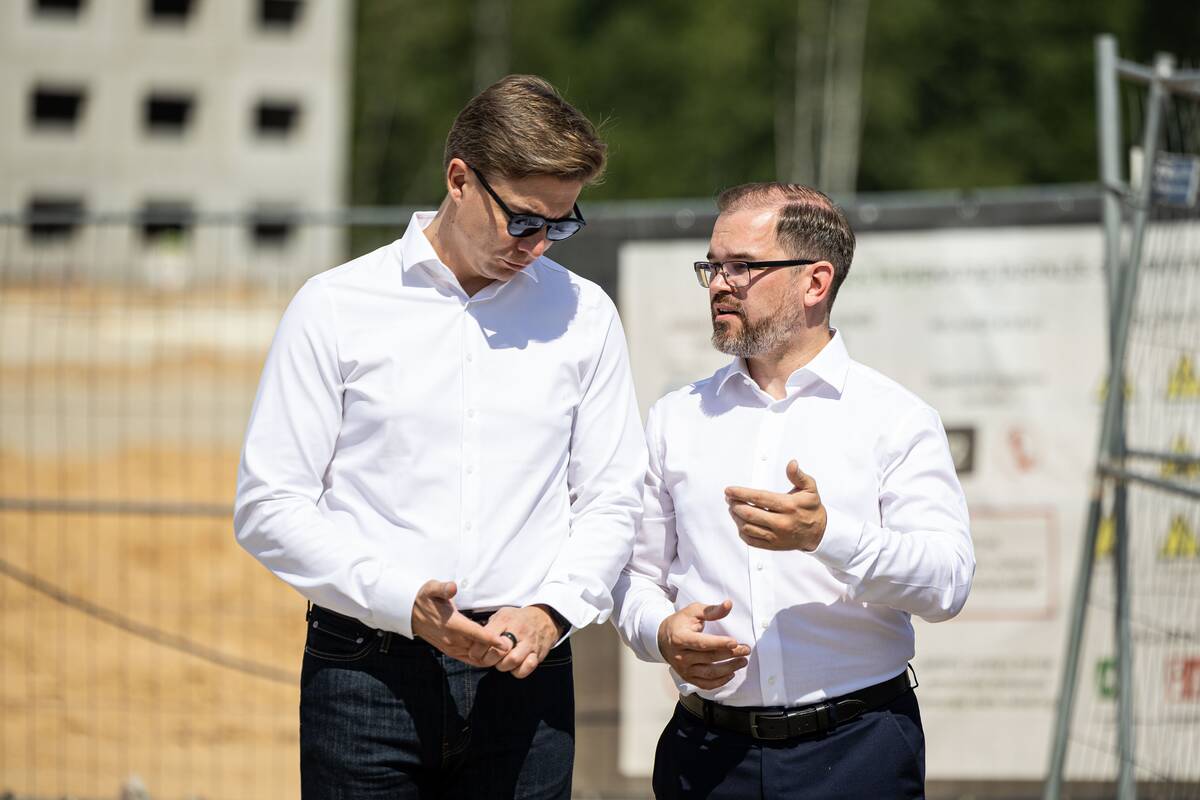 Rūdninkų karinio miestelio II etapo statybų pradžios ceremonija