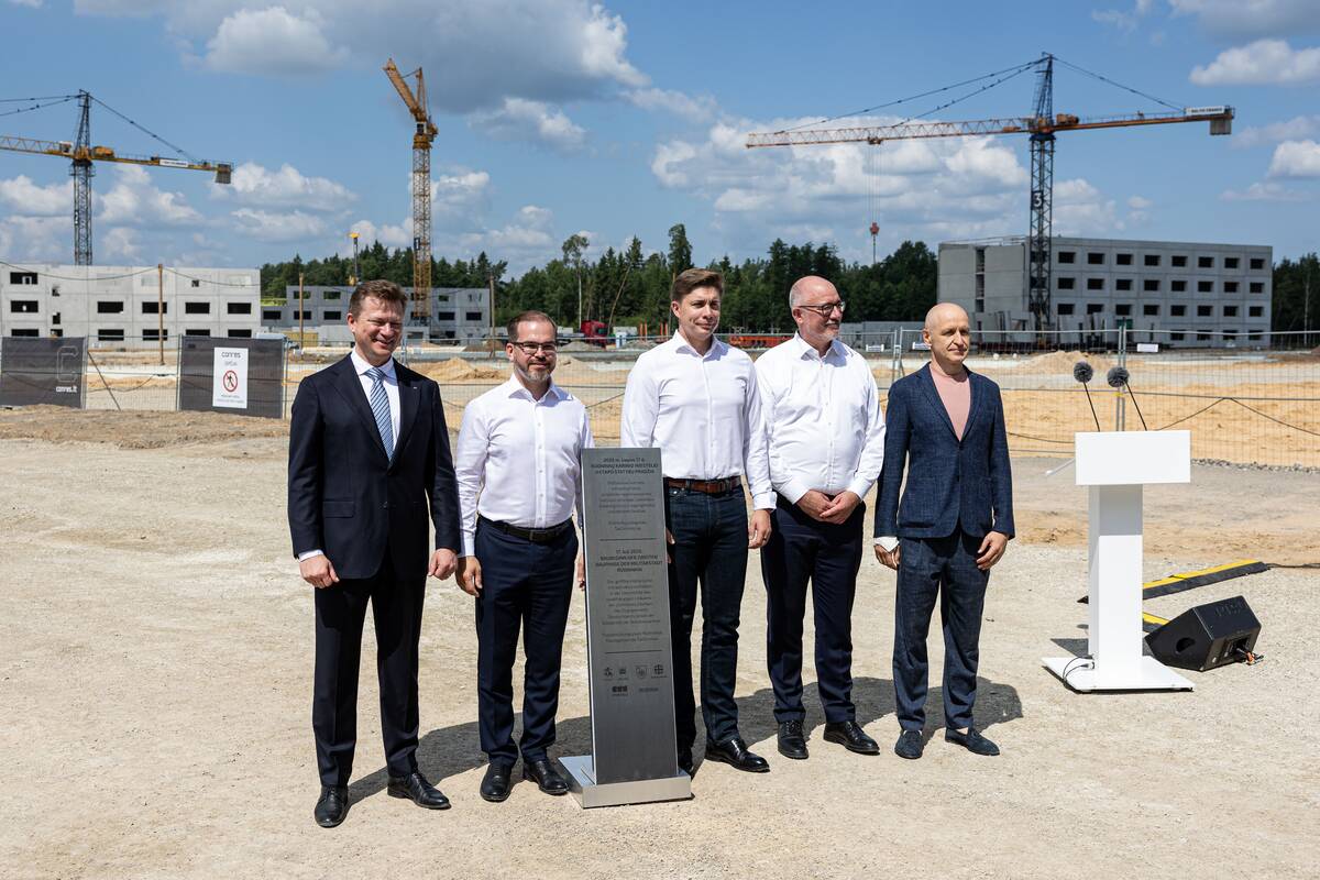 Rūdninkų karinio miestelio II etapo statybų pradžios ceremonija