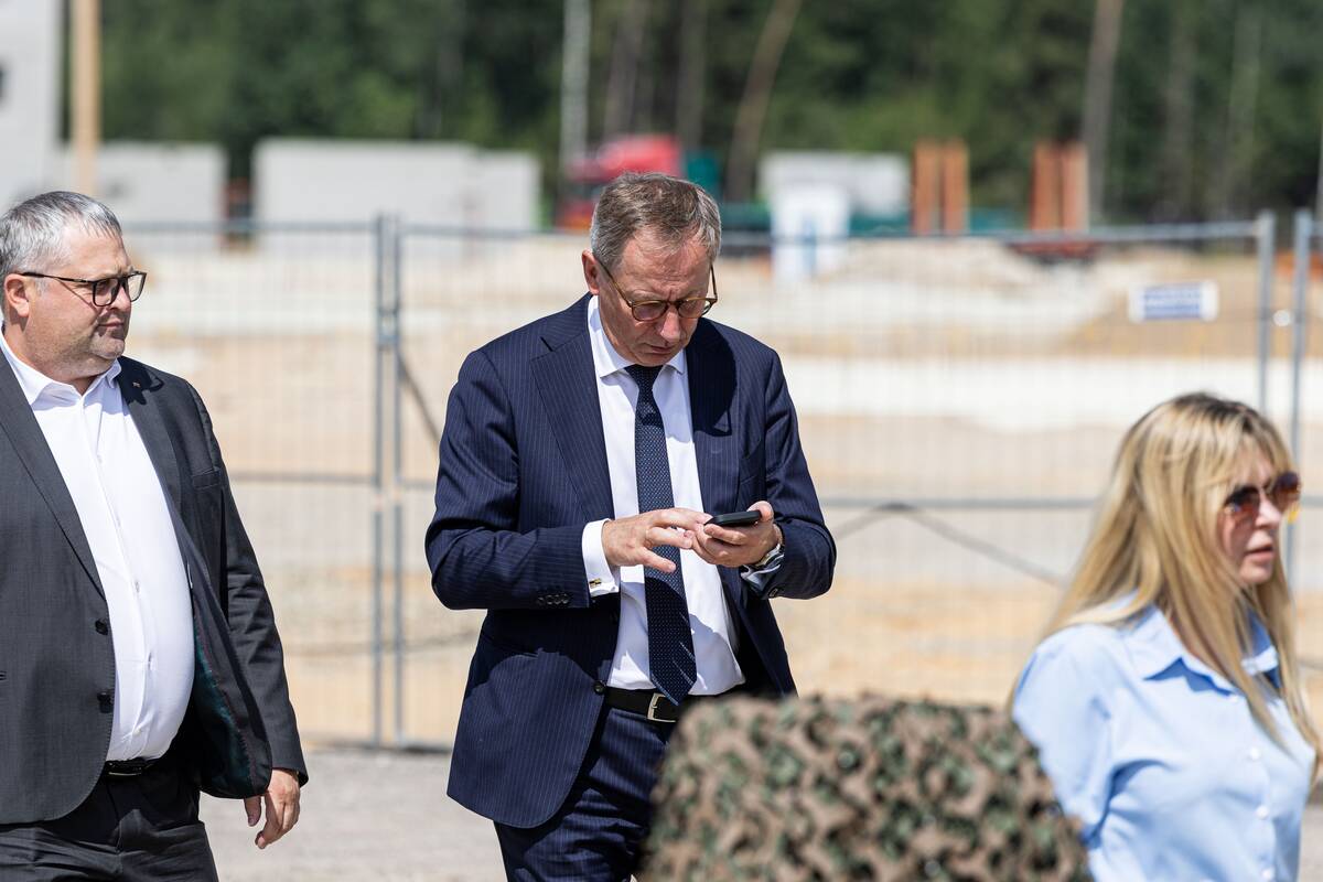 Rūdninkų karinio miestelio II etapo statybų pradžios ceremonija