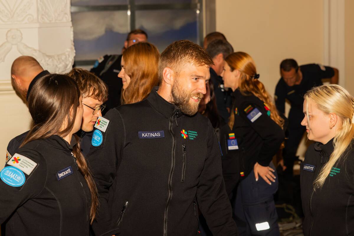 Lietuvos mobilioji skubiosios medicinos pagalbos komanda grįžo iš Venesuelos