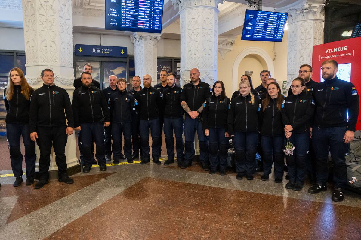 Lietuvos mobilioji skubiosios medicinos pagalbos komanda grįžo iš Venesuelos