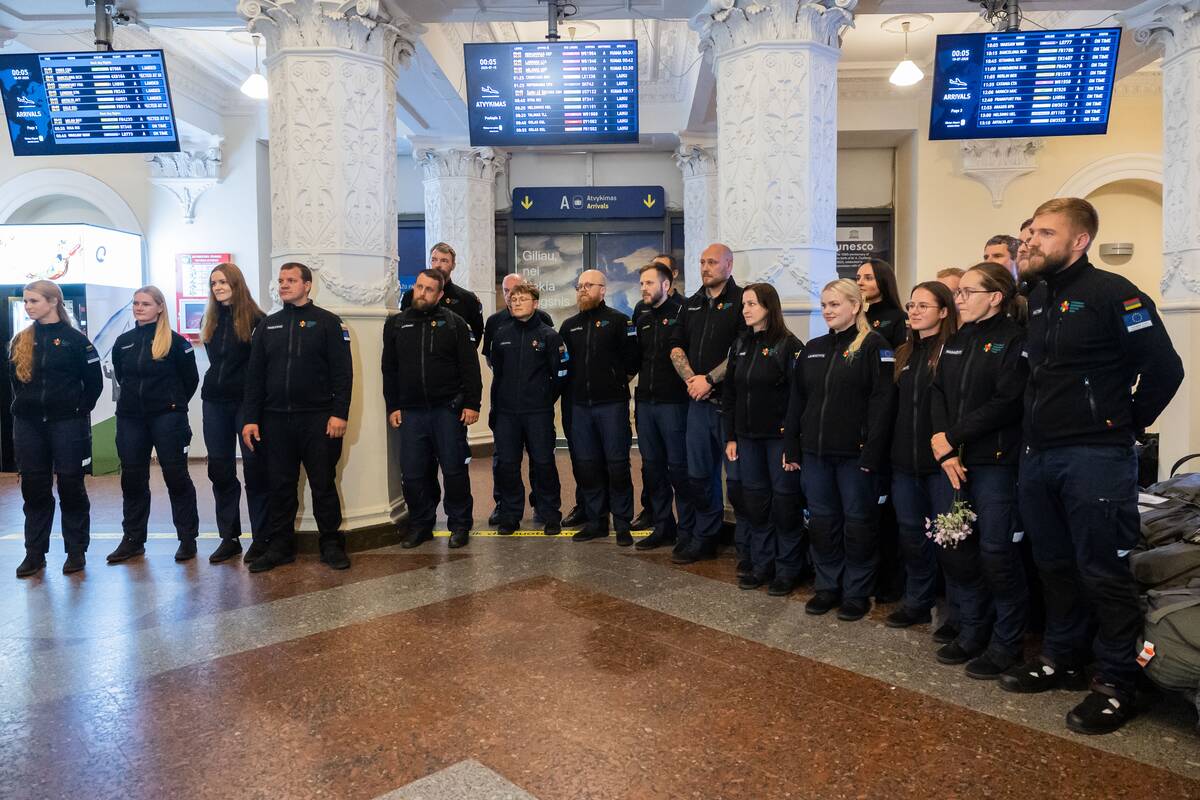 Lietuvos mobilioji skubiosios medicinos pagalbos komanda grįžo iš Venesuelos