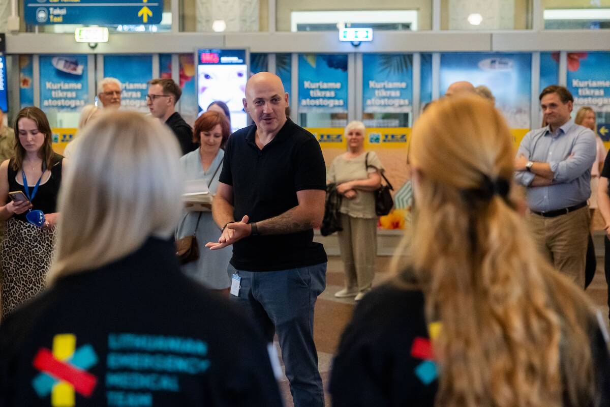 Lietuvos mobilioji skubiosios medicinos pagalbos komanda grįžo iš Venesuelos