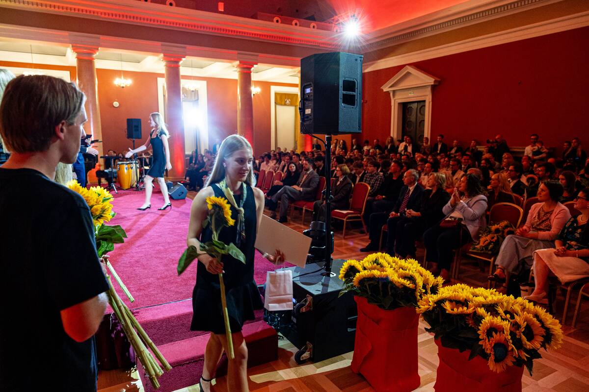 Vilniaus miesto šimtukininkų pagerbimo šventė Rotušėje