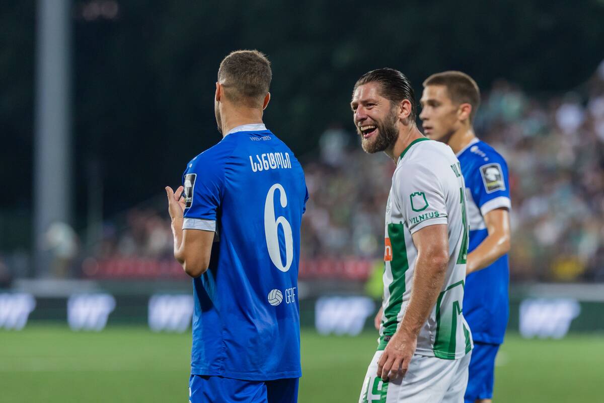 UEFA Konferencijų lyga: Vilniaus „Žalgiris“ – Tbilisio „Dinamo“ 7:2