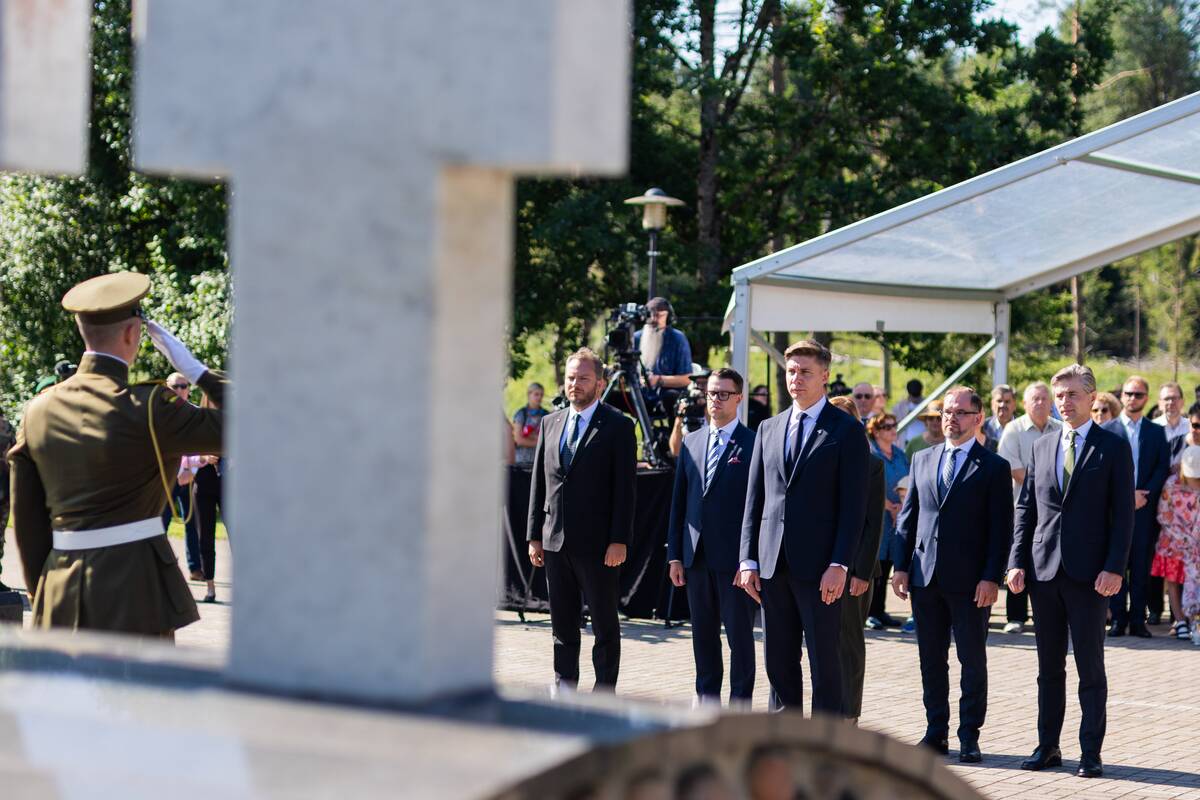 Medininkų tragedijos 35-ųjų metinių minėjimas