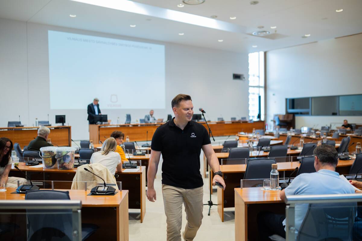 „Energesman“ darbuotojų piketas Vilniuje