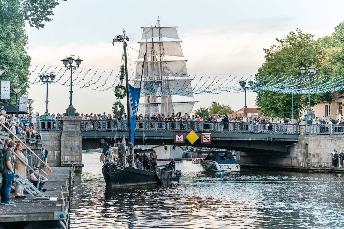 „Dangės flotilė“. Tradicinių ir istorinių laivų paradas