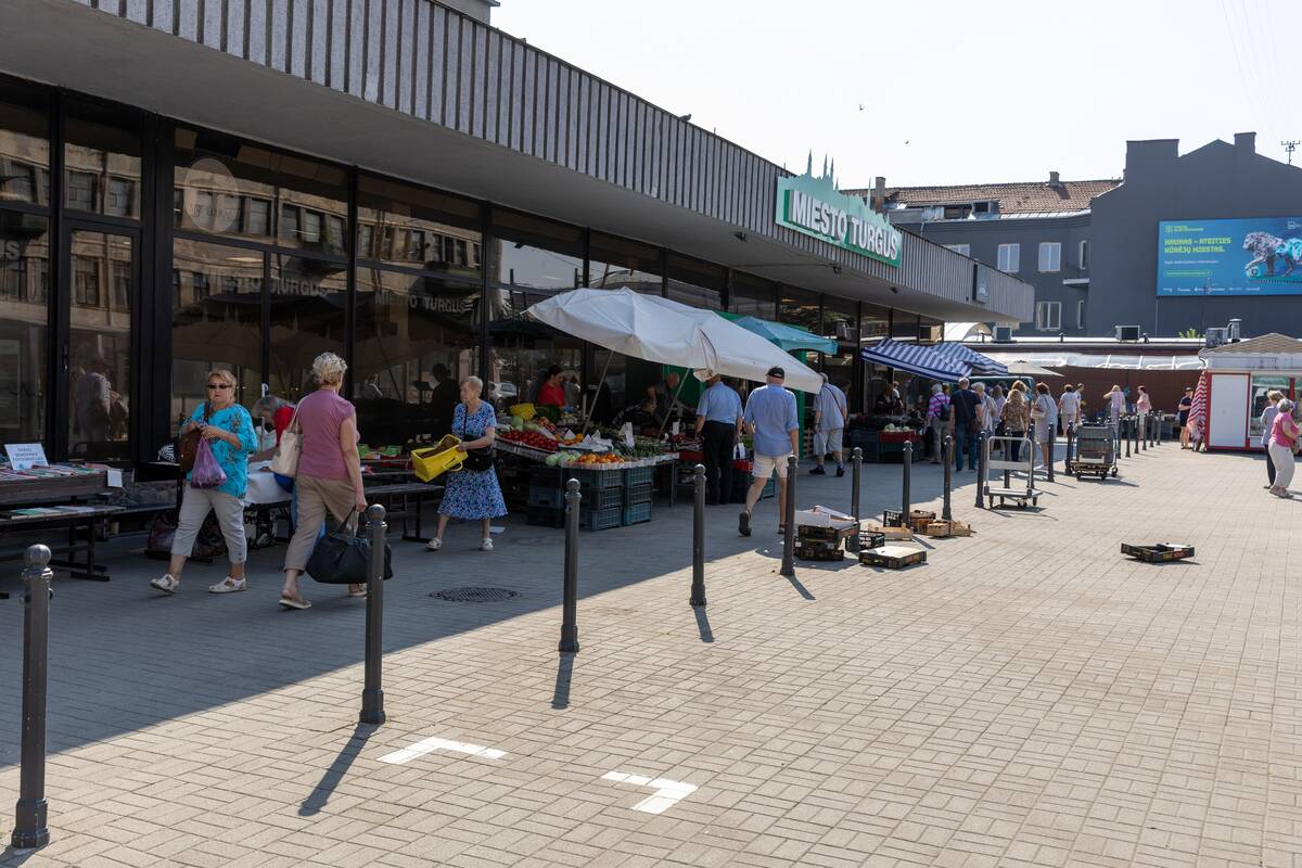 Miško gėrybės turguose