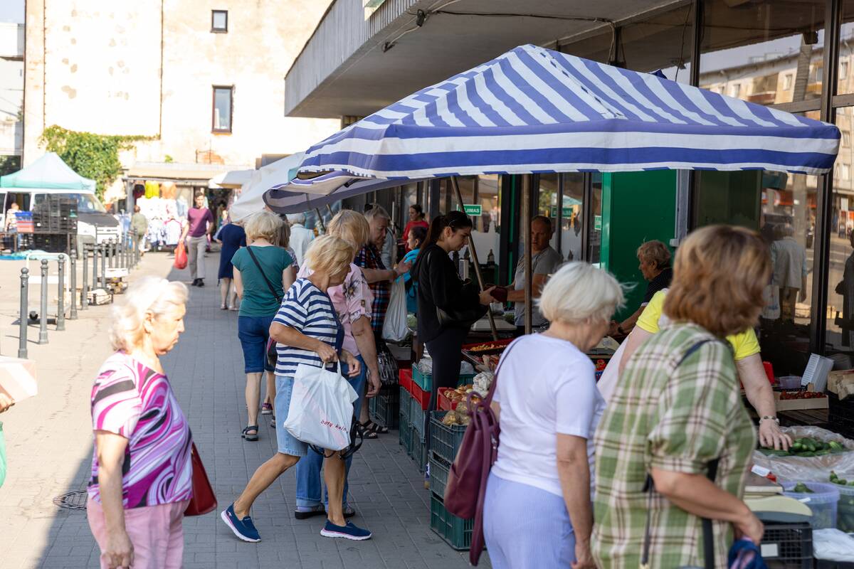 Miško gėrybės turguose