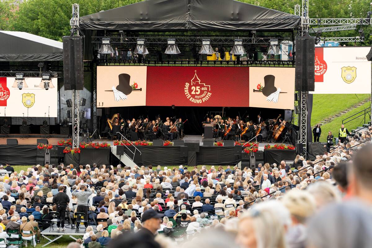 „Operetėje Kauno pilyje“ – operų ir baletų vakaras