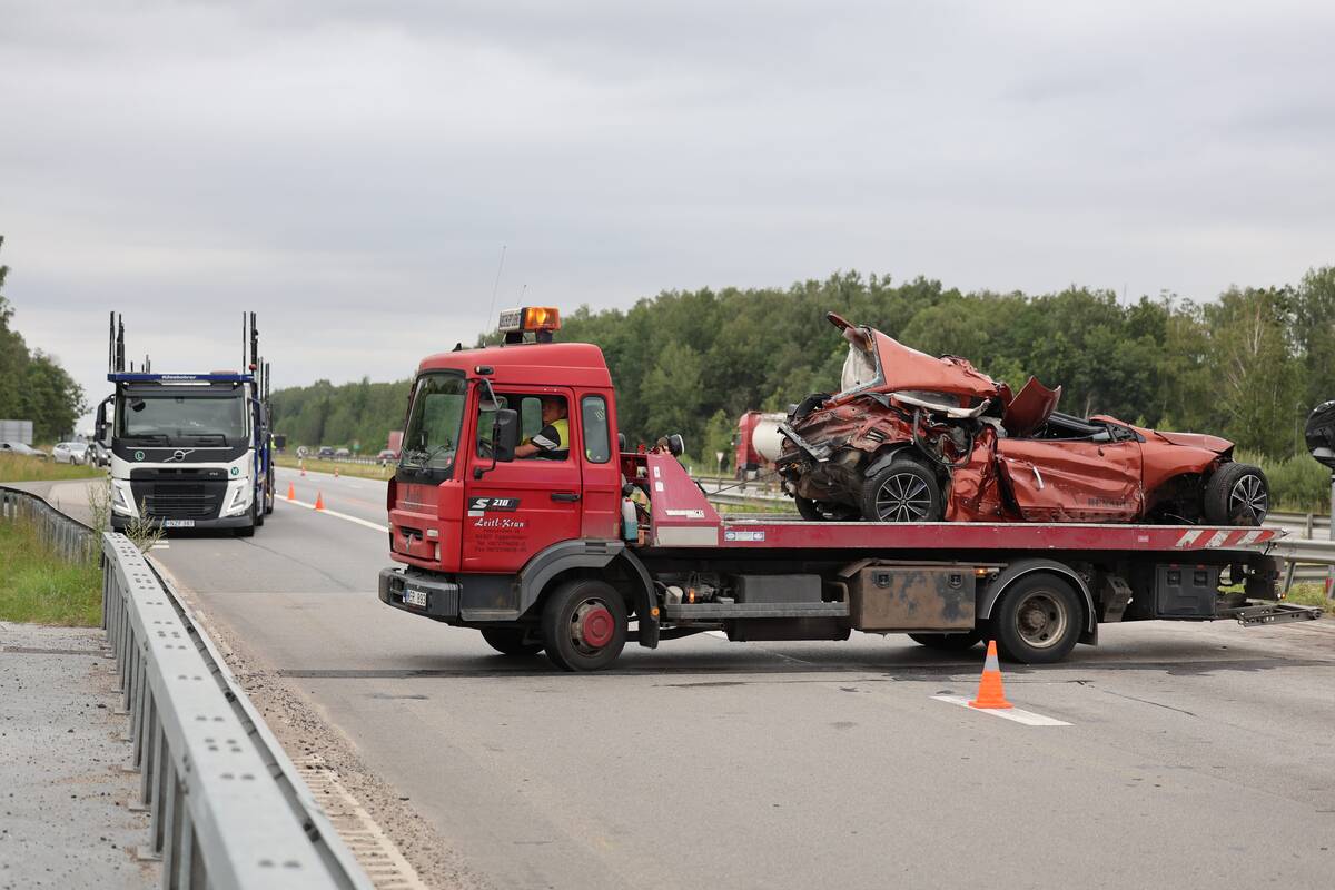 Tragiška avarija Kauno rajone