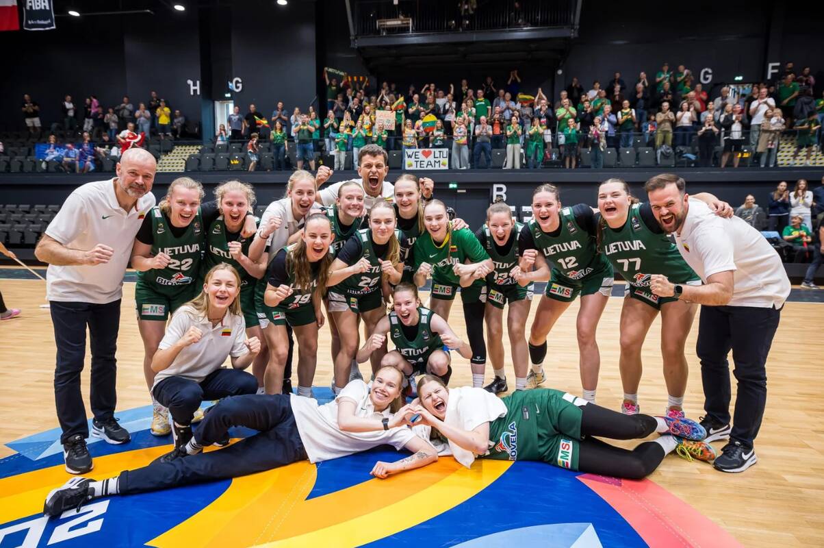 
<span>Jaunosios talentės tempiama Lietuvos rinktinė palaužė turkes</span>
