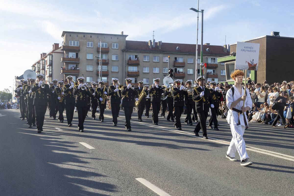 2026-ųjų Jūros šventės eisena