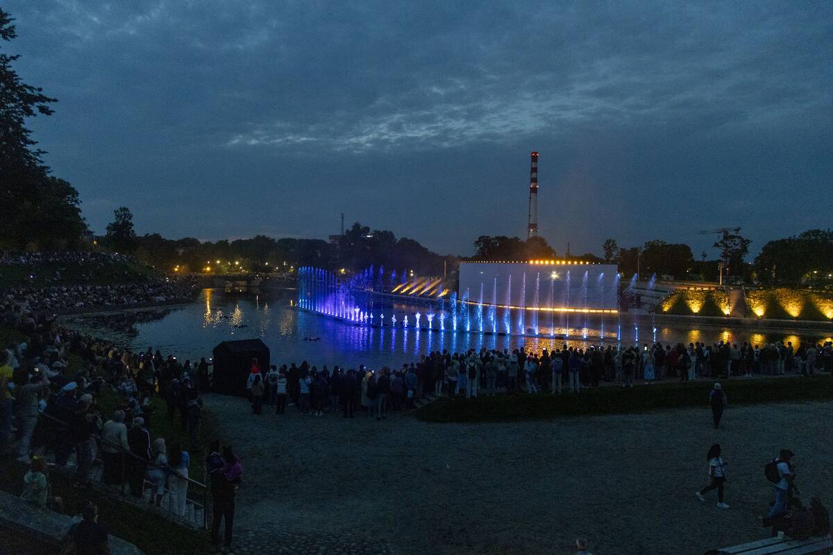Šokančių fontanų šou