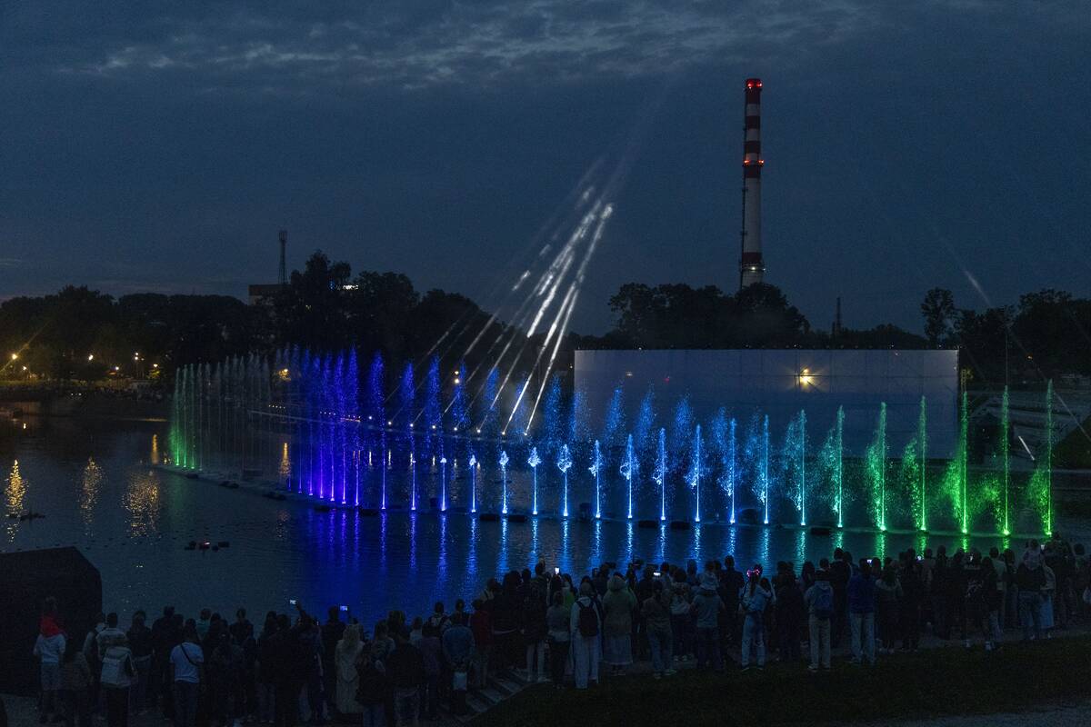 Šokančių fontanų šou