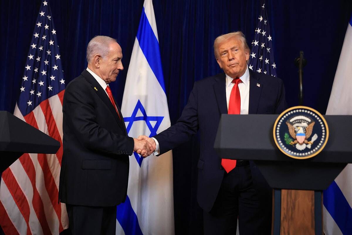 Donaldas Trumpas ir Benjaminas Netanyahu