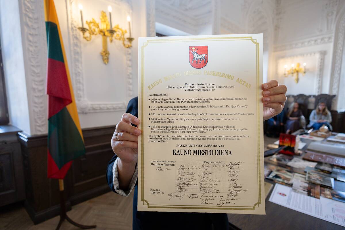 Kauno rotušės gimtadienis