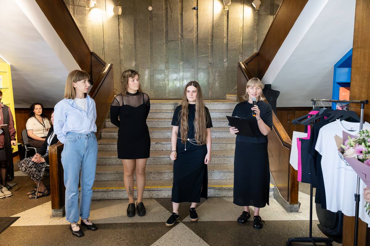 Parodų ciklo „Jaunųjų platforma“ atidarymas