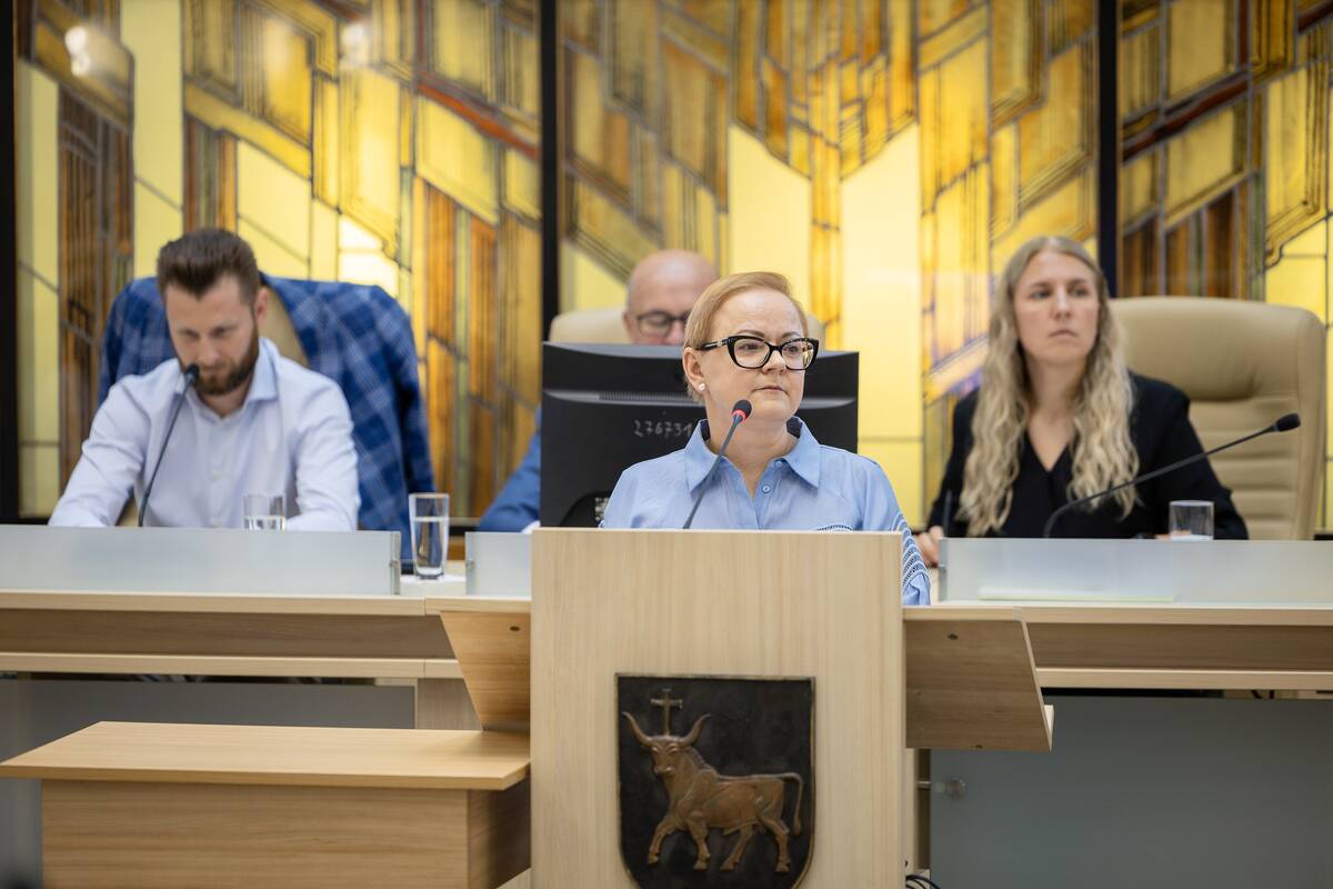 Kauno miesto tarybos posėdis (2026 liepos 14 d.)