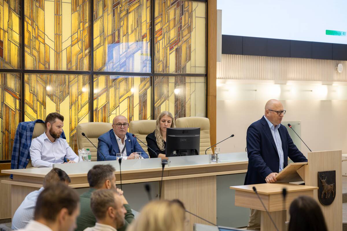 Kauno miesto tarybos posėdis (2026 liepos 14 d.)