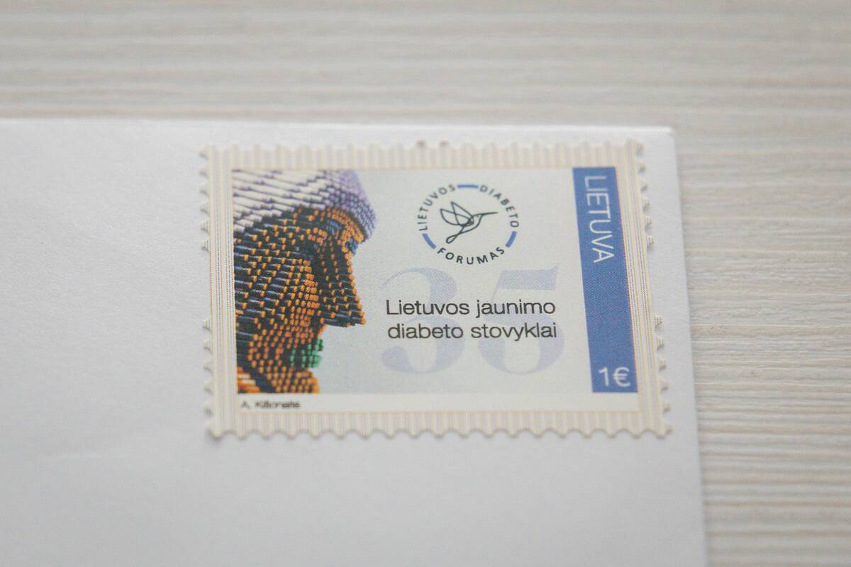 Kūrinys: šis pašto ženklas gydytojui – ypatingos vertės.