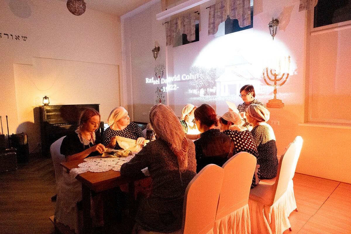 Akimirka: renginyje R. Leiserowitz pasakojo apie Klaipėdos žydų kapinių istoriją.