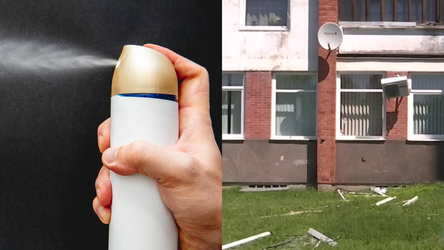
<span>Po balkone sprogusio dezodoranto – įspėjimas</span>
