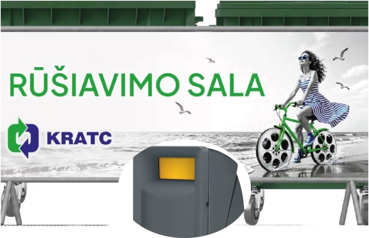 
<span>„Rūšiavimo salos“ Jūros šventėje padės švęsti tvariau</span>
