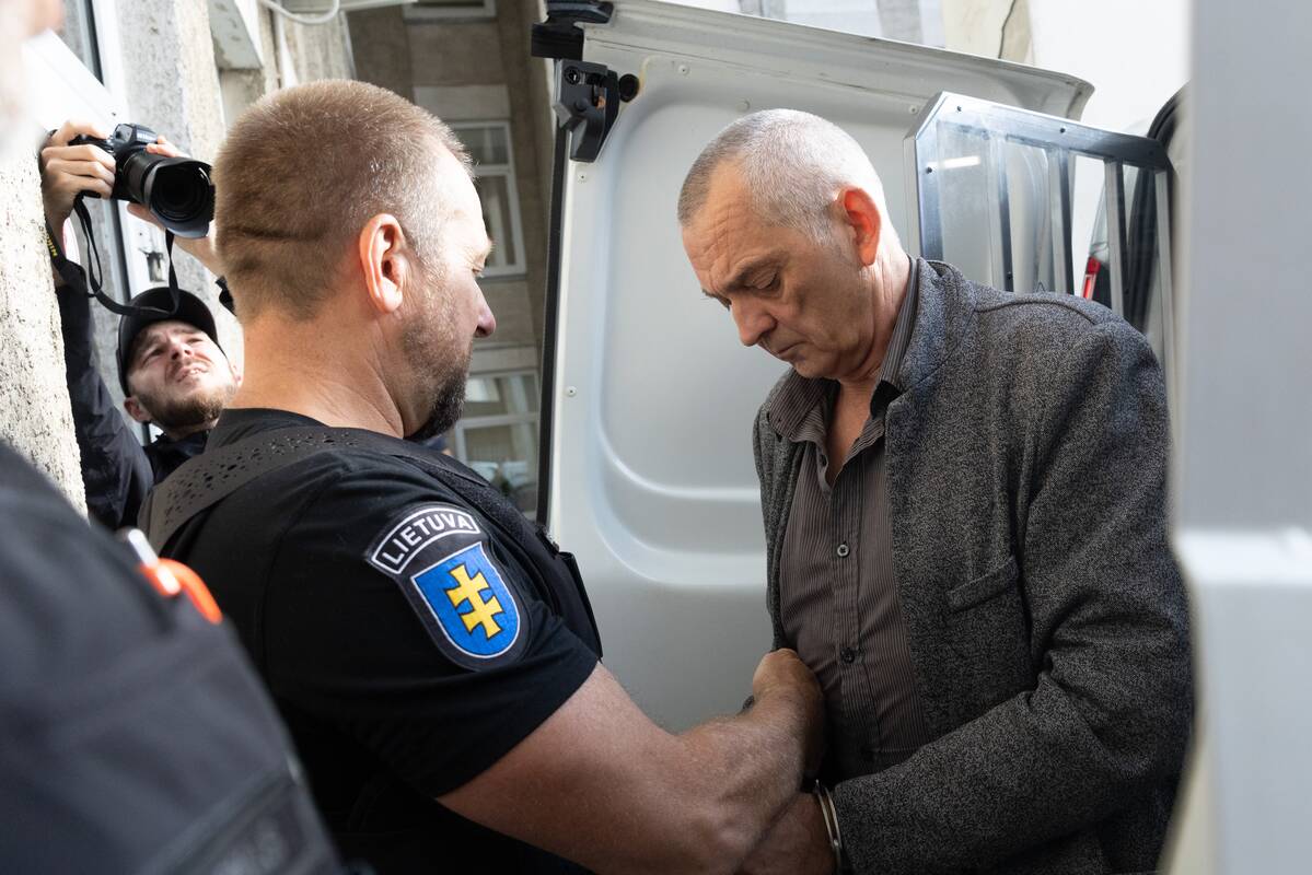 Į teismą atvežtas Egidijus Gaigalas