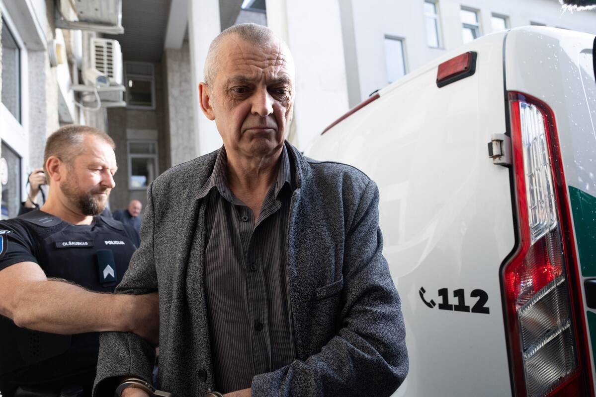 Į teismą atvežtas Egidijus Gaigalas