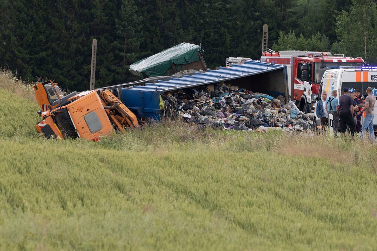 Tragiška avarija Vilniaus rajone, per kurią žuvo 19-metė