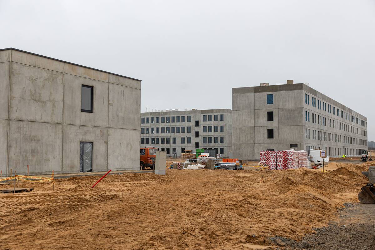 Rūdninkų karinio miestelio statybos