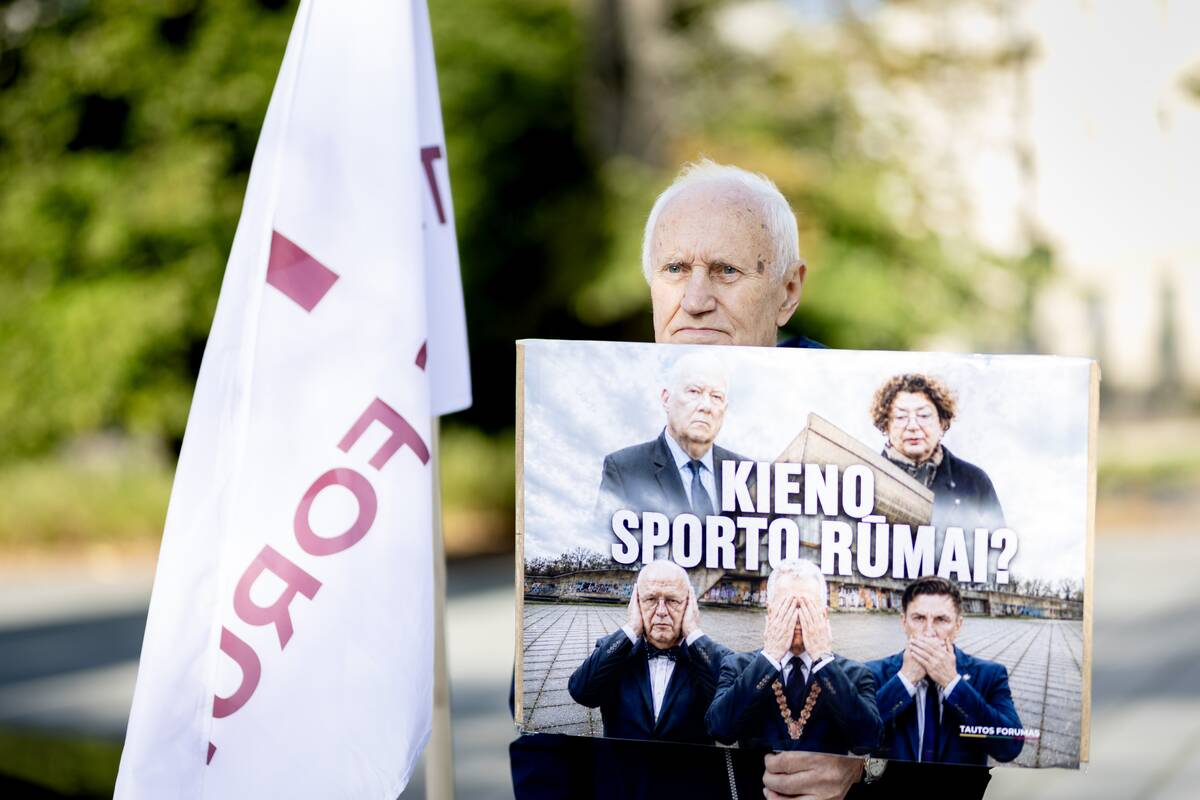 Mitingas dėl Sporto rūmų likimo