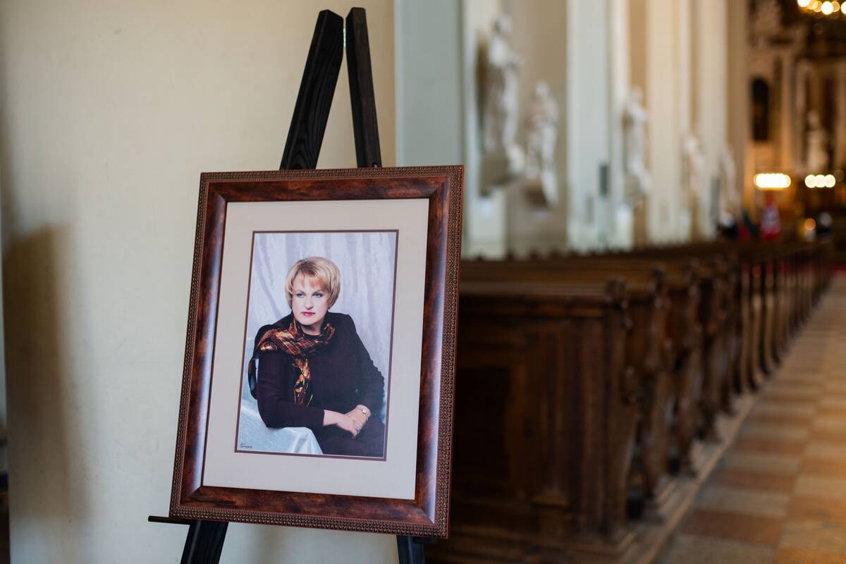 Šv. Jonų bažnyčioje – atsisveikinimas su Kazimira Prunskiene