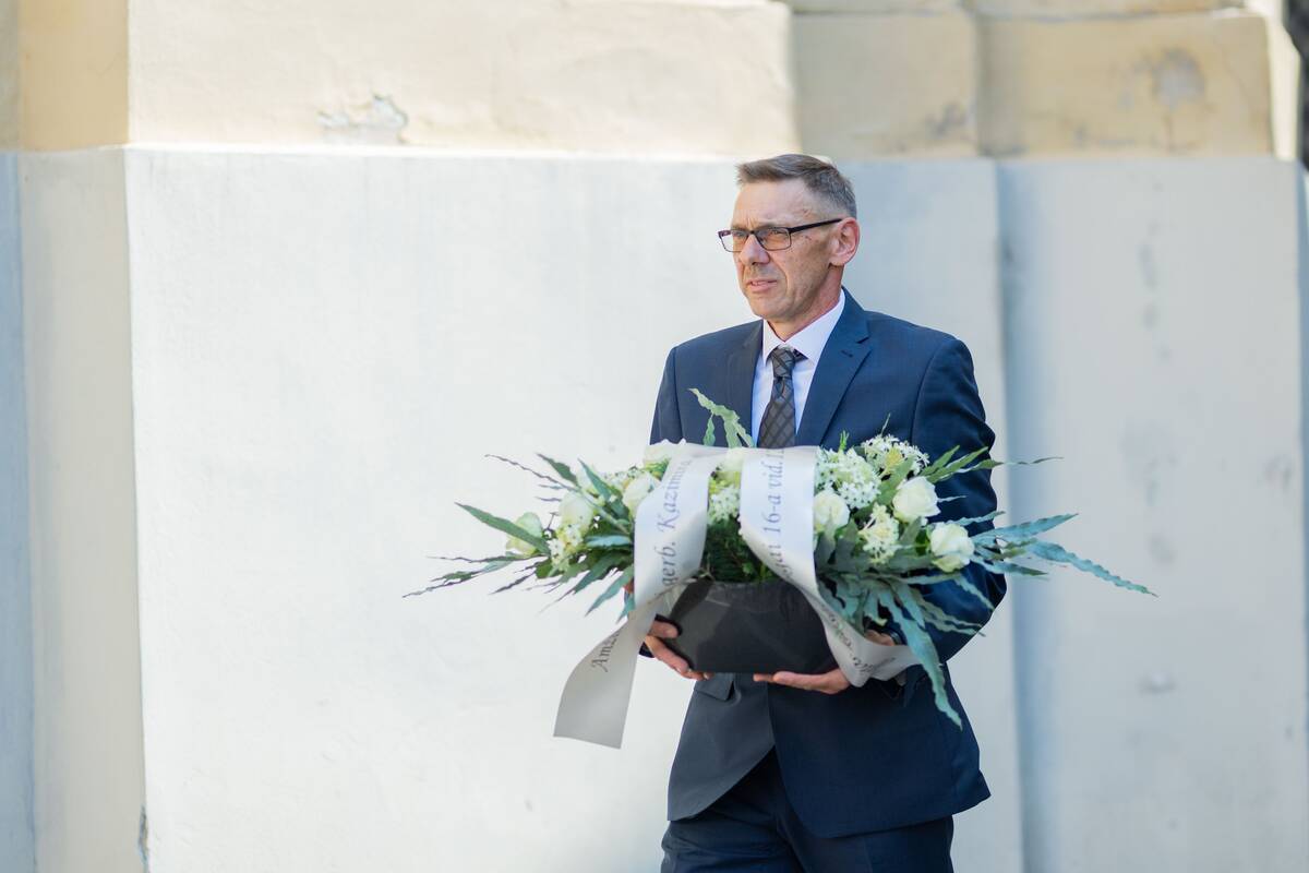 Šv. Jonų bažnyčioje – atsisveikinimas su Kazimira Prunskiene