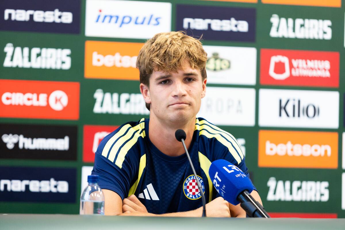 Splito „Hajduk” spaudos konferencija