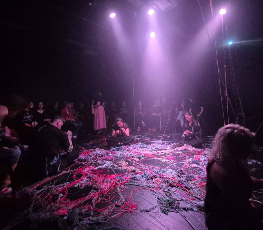 Klaipėdos jaunieji teatralai rodė eskizus