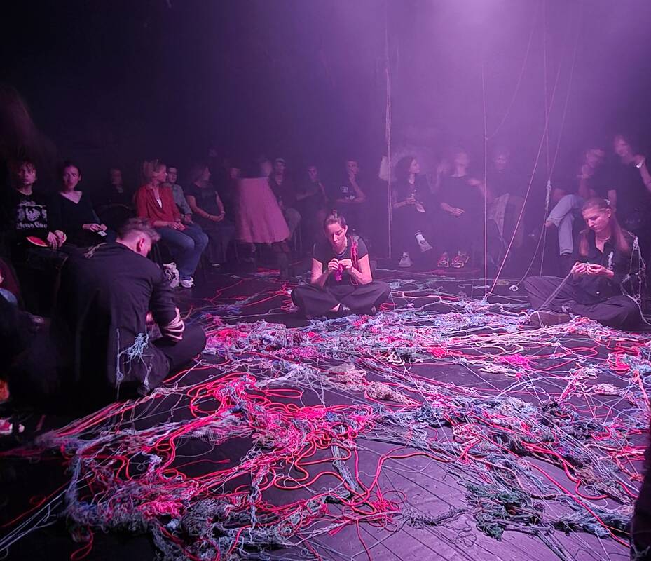Klaipėdos jaunieji teatralai rodė eskizus